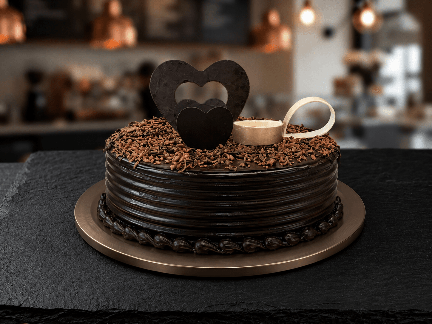Belgian chocolate cake by Creamers