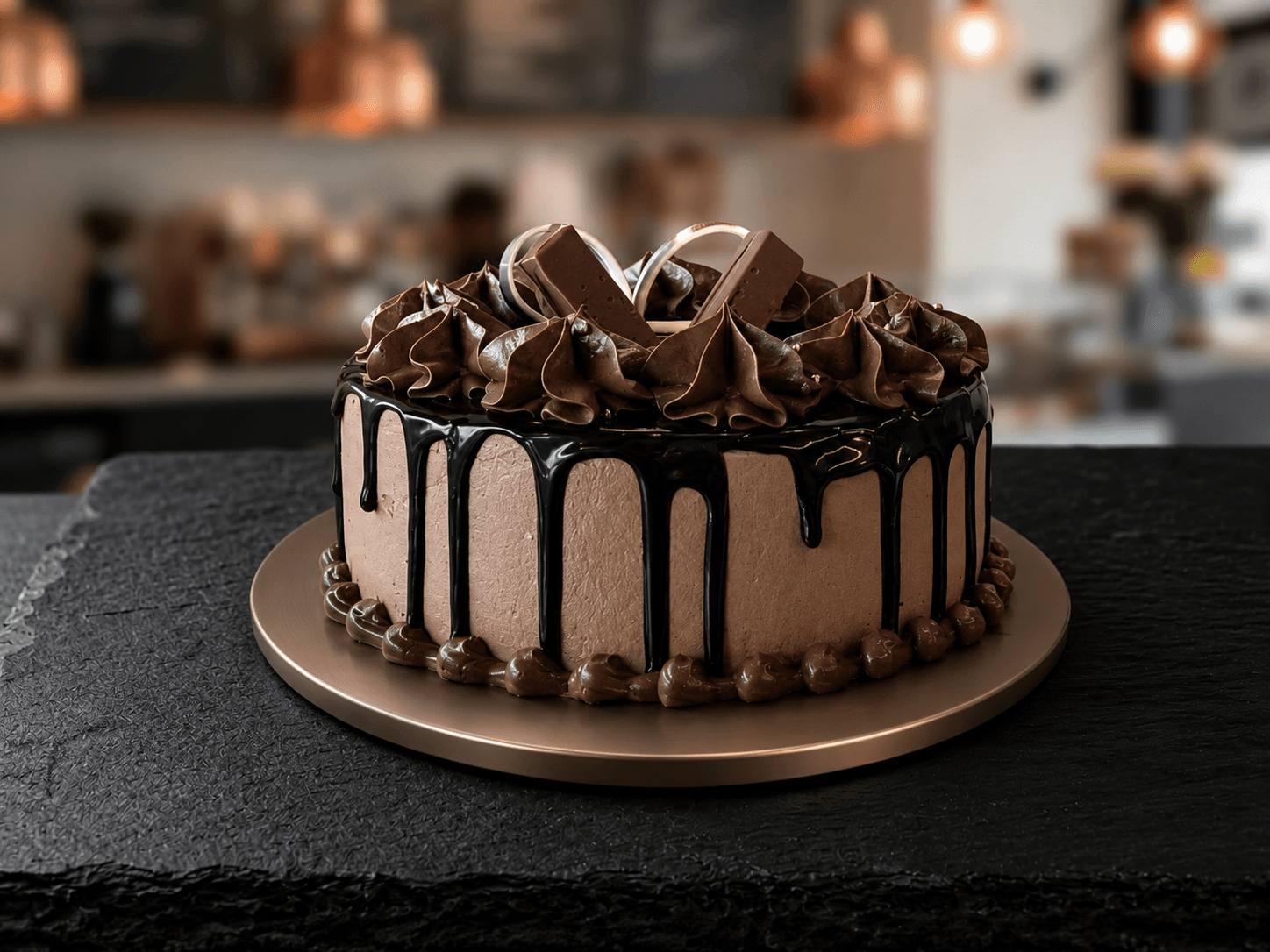KitKat chocolate cake by Creamers